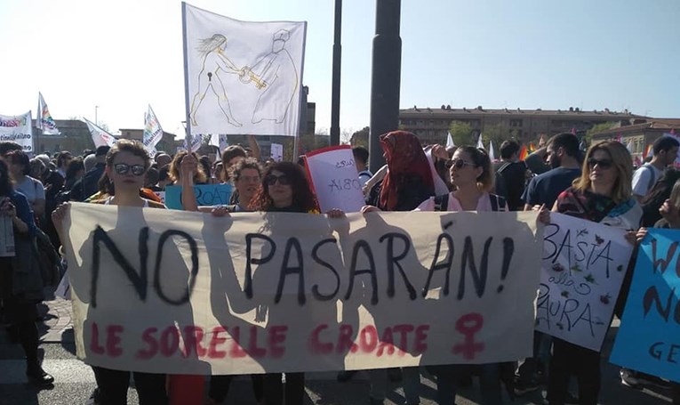 Više desetaka tisuća žena u Veroni protiv "obiteljaša", među njima i Hrvatice